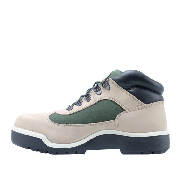 TIMBERLAND Juniors Nubuck Mid Field Boot /Beige Green TB0A1RMY Big Boys Sz 6.5Y - Picture 3 of 6